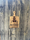 Blessed Beyond Measure Decorative Cutting Board