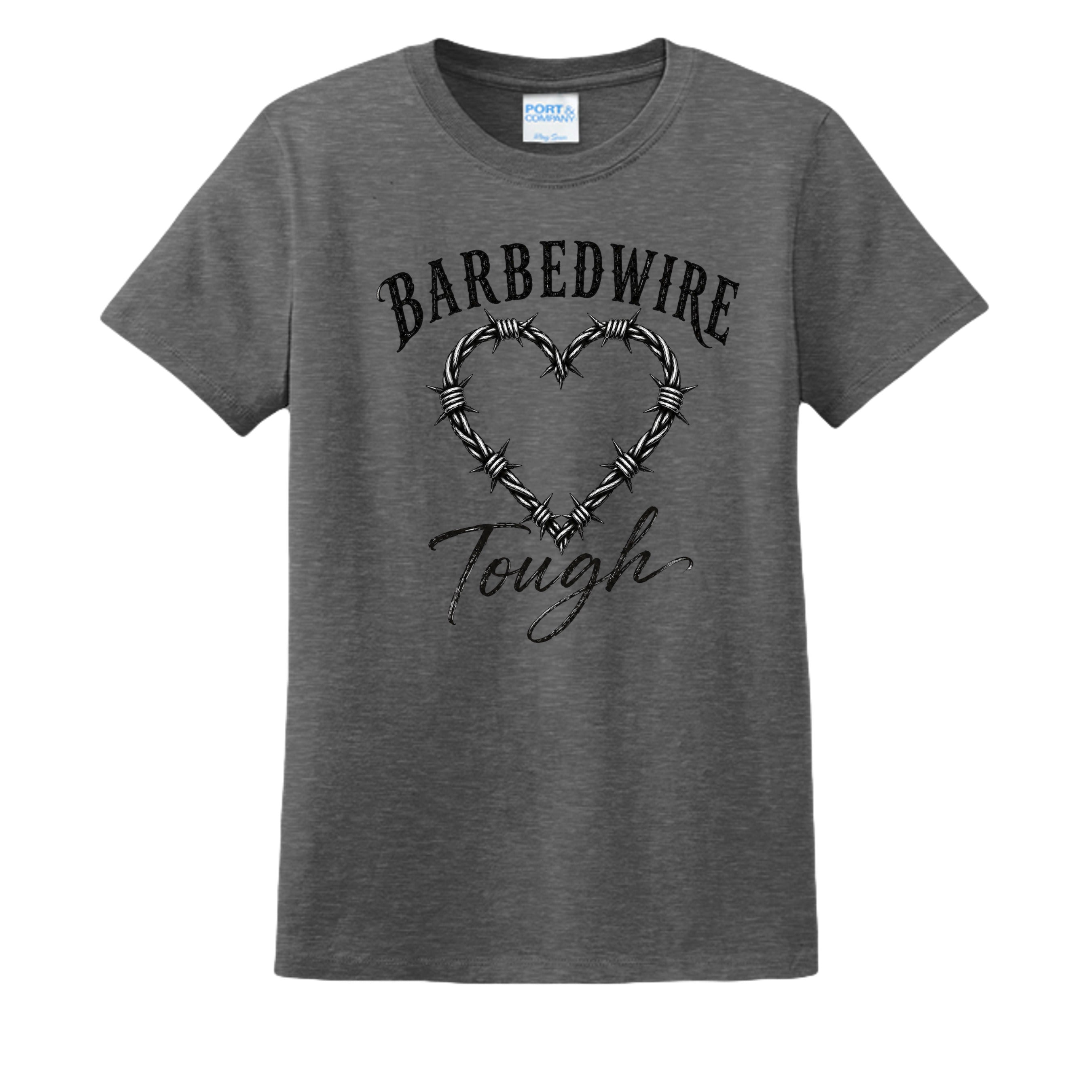 Dark Heather Grey - LPC54 - FRONT